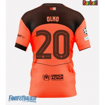 Barcelona Dani Olmo #20 Tricou Fotbal Replică 2025-26 Barbati Treilea